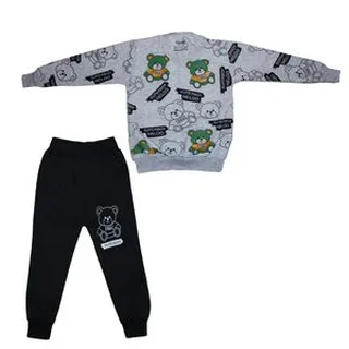 ست تی شرت و شلوار پسرانه مدل 2024 کد 105