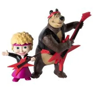 فیگور ناب سل مدل میشا و آقا خرسه مجموعه 2 عددی