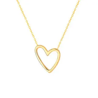 گردنبند طلا زنانه طرح قلب