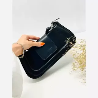  کیف زنانه، کیف زنانه دوشی، کیف زنانه پاسپورتی ، کیف زنانه بند بلند مدل قایقی در دار