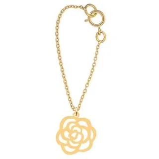 آویز ساعت طلا 18 عیار زنانه کرابو طرح گل مدل Kr9022