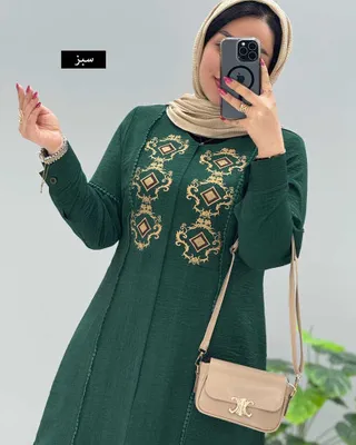 مانتو گلدوزی عدسی