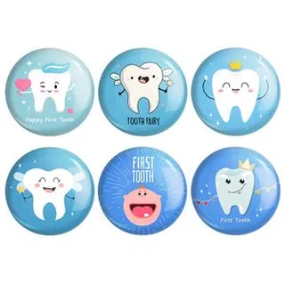 پیکسل خندالو مدل جشن دندونی پسرونه کد 413A مجموعه 6 عددی