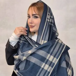 شال مخمل طرحدار ۳۴۷۰۰۳۳۶ ۲