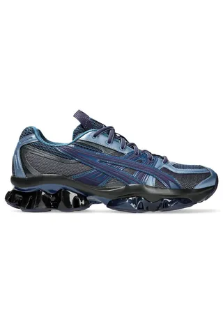 Asicsکفش کتانی Us5-S Gel-Quantum Kinetic Unisex Navy Blue Sneakers