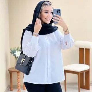 شومیز سفید زنانه