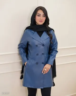 کت چرم مدل سالیز کد 2343