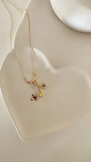 گردنبند گل