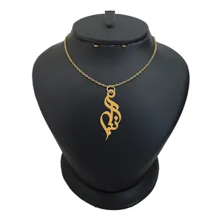 گردنبند نقره زنانه ترمه ۱ مدل نیکی کد ma 885