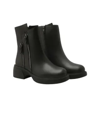 نیم بوت چرم طبیعی زنانه اورز مدل مانیلا