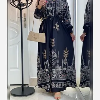 مانتو پیراهنی جنس نخ بوگاتی گرم بالا