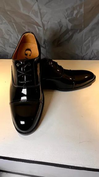 کفش بندی ساده ورنی