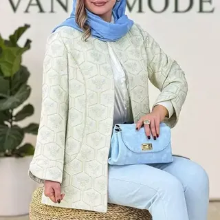 کت زنانه مجلسی شاهکار جنس ژاکارد ترک
