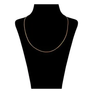 زنجیر میرو طلا 18 عیار زنانه صلاحی گلد مدل 16452