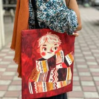ساک دستی پارچه ای دخترونه فانتزی