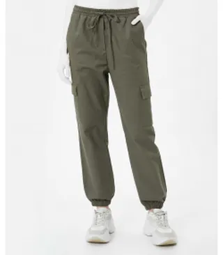 شلوار کتان زنانه کوتون مدل 4SAL40009IW