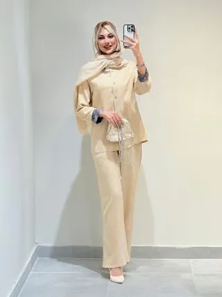 شومیز و شلوار ترکیبی کد 18762