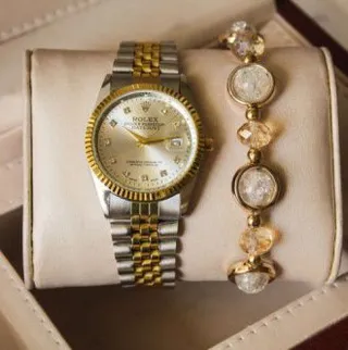 ساعت ودستبد زنانه