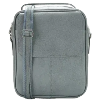 کیف دوشی مردانه چرم طبیعی مدل رامونا کد 2596