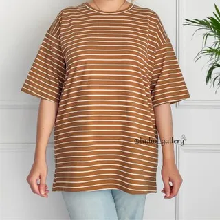 تیشرت لانگ زنانه راه راه کد TSH27