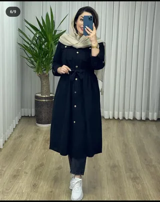 مانتو بلند ژیوا کد 87338
