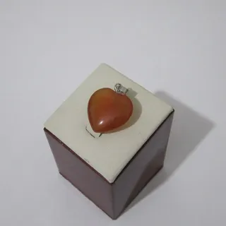 گردن آویز عقیق اصل زنانه پرتقالی