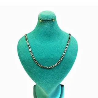 زنجیر نقره زنانه سلین کالا مدل فیگارو کد W8 - T55
