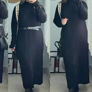 پیراهن بافت باند نیل پیراهن بافت زنانه دخترانه