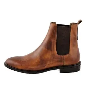 نیم بوت مردانه مدلچرم طبیعی دوکش کد k120