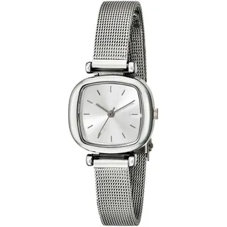 ساعت مچی عقربه ای زنانه کوارتز مدل حصیری مینیمال 0...