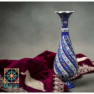 گلدان میناکاری 25 سانتی کد 23