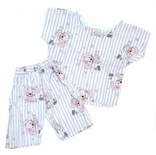 بلوز شورت راه‌راه‌یاسی‌خرگوش