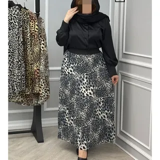دامن زنانه جنس کرپ اسکاچی فری 36تا 48 بهاره و تابستانه ترنم 