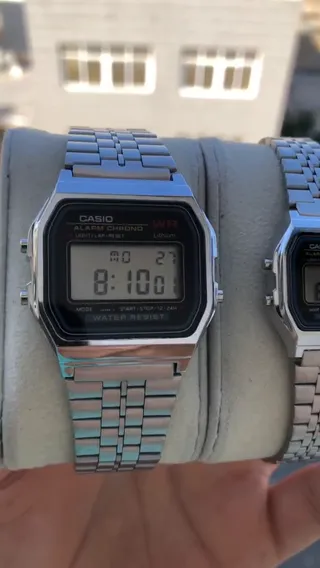 ساعت کاسیو casio  نوستالژی کیفیت قوی در دو سایز زنونه و مردونه 