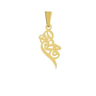 آویز گردنبند هایکا مدل اسم فاطمه کد a.h 190
