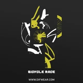 تیشرت Bicycle Race