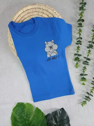 تیشرت پسرانه خرس طوسی