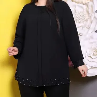 شومیز مجلسی زنانه و دخترانه  تک رنگ کرپ �حریر 