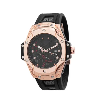 ساعت مچی چرم مردانه Hublot