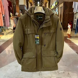 کاپشن کتان مردانه نیم اُور مارک Jeep