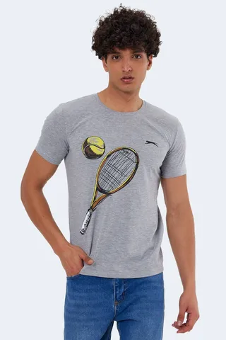 <span class="text-styled__StyledSpan-sc-d280c10c-1 dvOaRP">Slazenger< span>تیشرت مردانه کاتون خاکستری