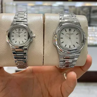 ساعت پتک فیلیپ ناتیلوس کیفیت عالی تقویم فعال رنگ ثابت با جعبه و باتری یدکی و ارسال رایگان 