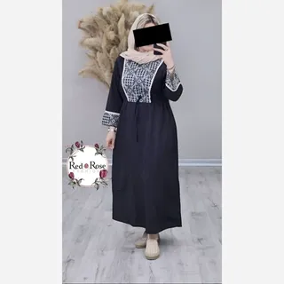 پیراهن ساحلی خرجکار هندی زنانه دخترانه مناسب سایز 38 تا 44 