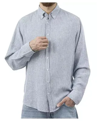 پیراهن مردانه سرمه ای روشن سوپردرای Superdry کد M13S50301N