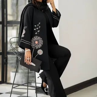 مانتو مجلسی زنانه و دخترانه مازراتی گلدوزی شیک مازراتی