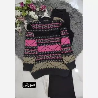 بافت ژوایا جنس  نخ ترک بسیار لطیف رنگبندی