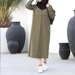 مانتو اسپرت زنانه دخترانه کتان زارا 