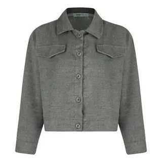 کت زنانه آر اِن اِس مدل 11121794 رنگ طوسی