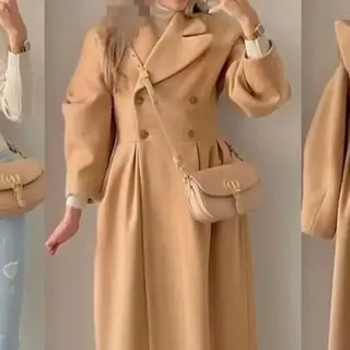 پالتو فوتر زنانه و دخترانه بلند ضخیم وعالی