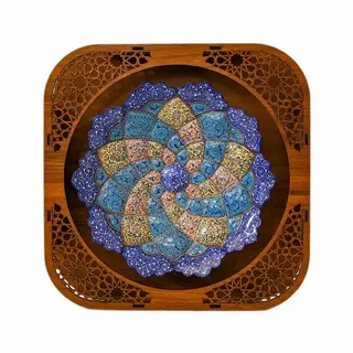 تابلو بشقاب میناکاری کد 97